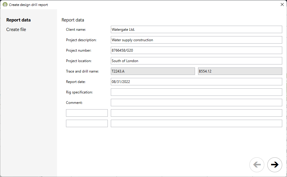Design report